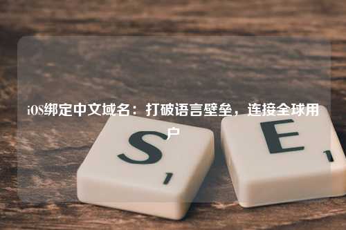 iOS绑定中文域名：打破语言壁垒，连接全球用户