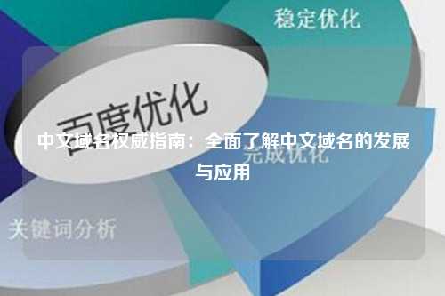 中文域名权威指南：全面了解中文域名的发展与应用