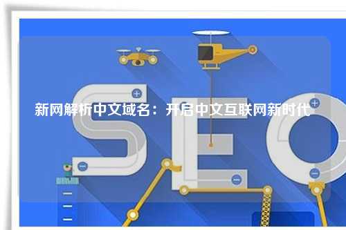 新网解析中文域名：开启中文互联网新时代